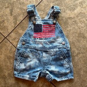 OshKosh B'gosh Blue Denim Baby Overalls
